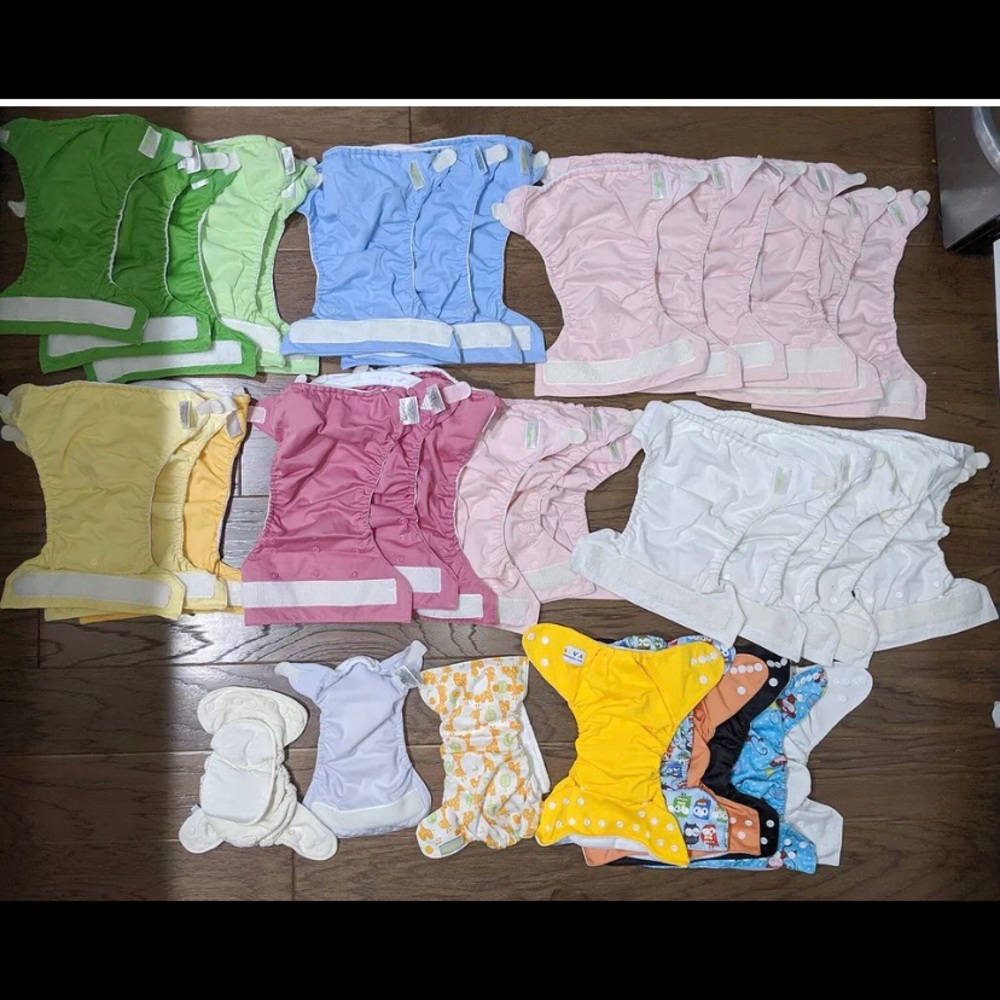 CLOTH DIAPER LOT (please read full description!)